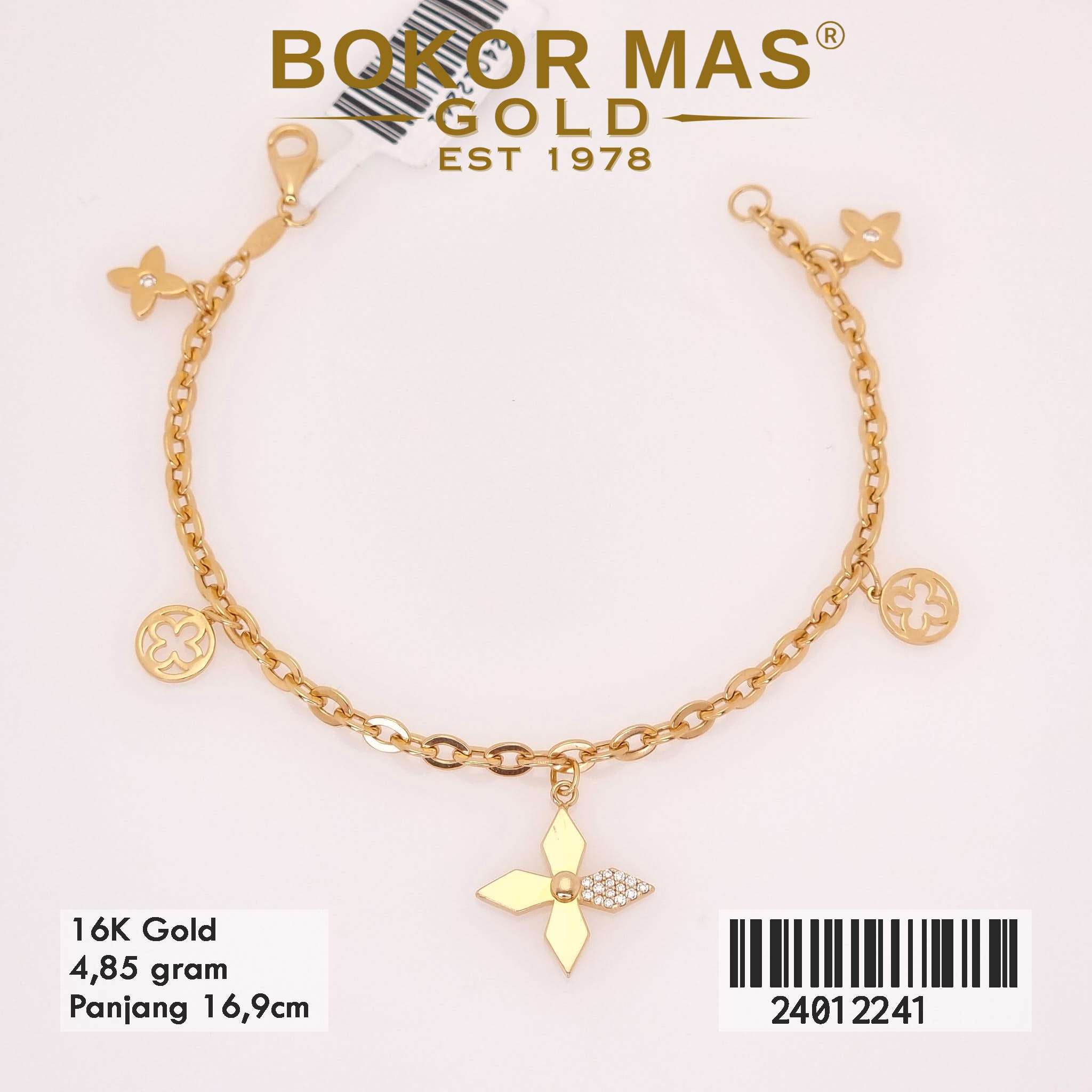 Gelang Rantai Variasi Mainan  - 24012241 - 16K