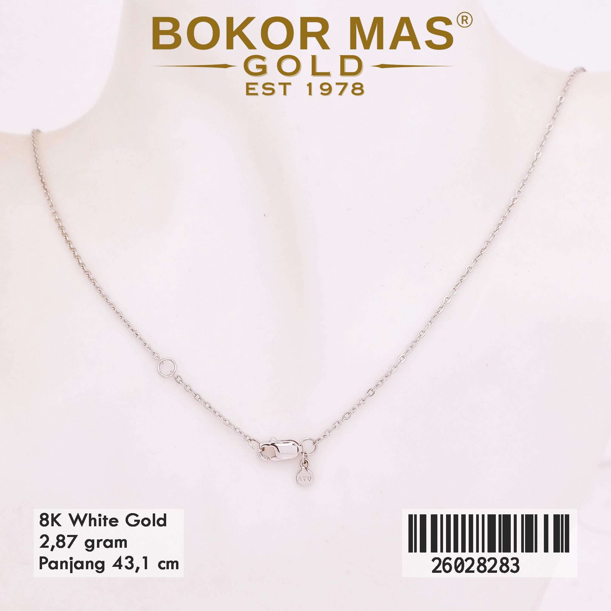 Kalung Variasi Liontin Kupu -  26028283 - 8K