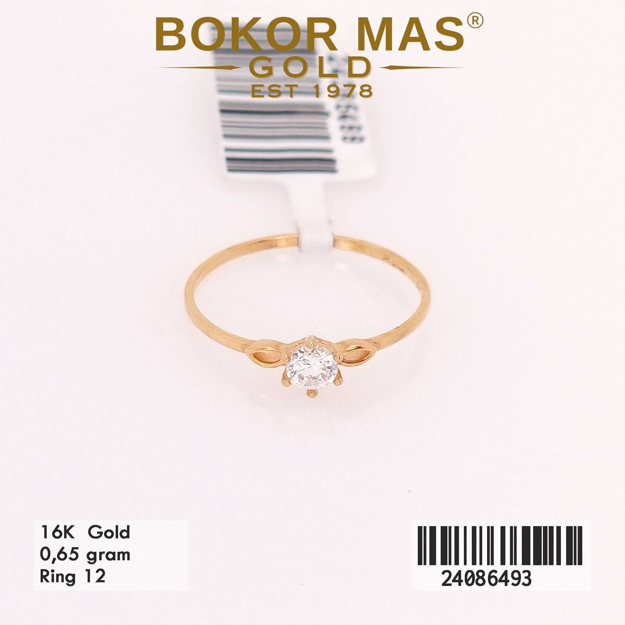 Cincin Variasi Permata Putih - 24086493 - 16K