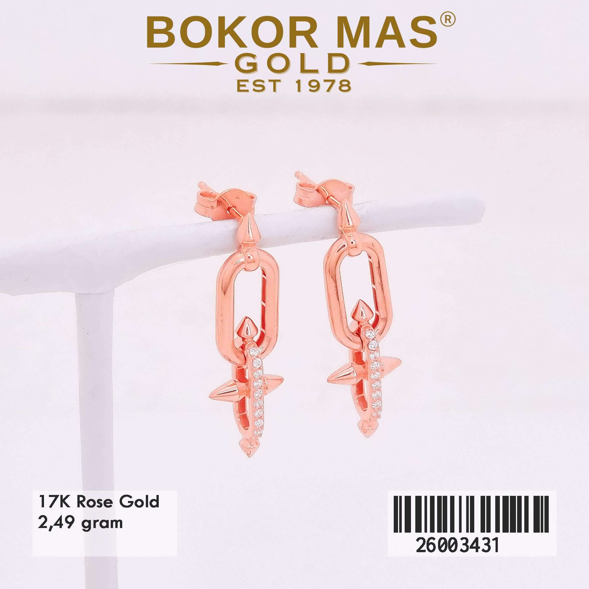  Anting Tusuk Variasi Permata - 26003431 - 17K