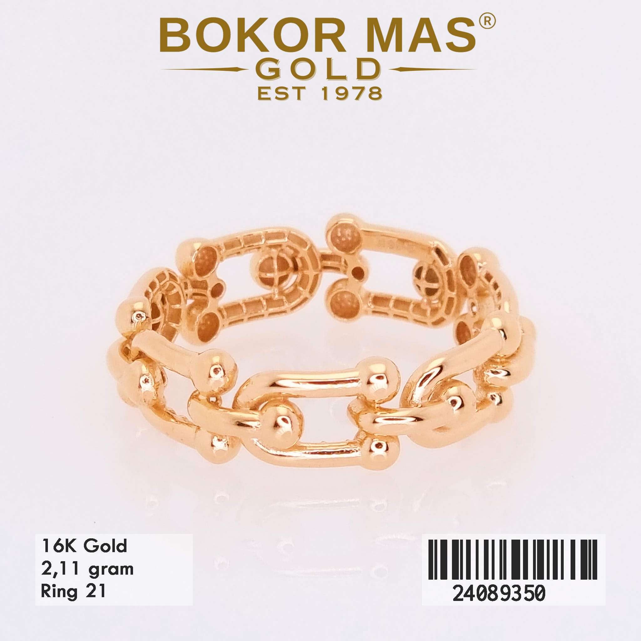 Cincin Variasi Blgr Tanpa Mata - 24089350 - 16K