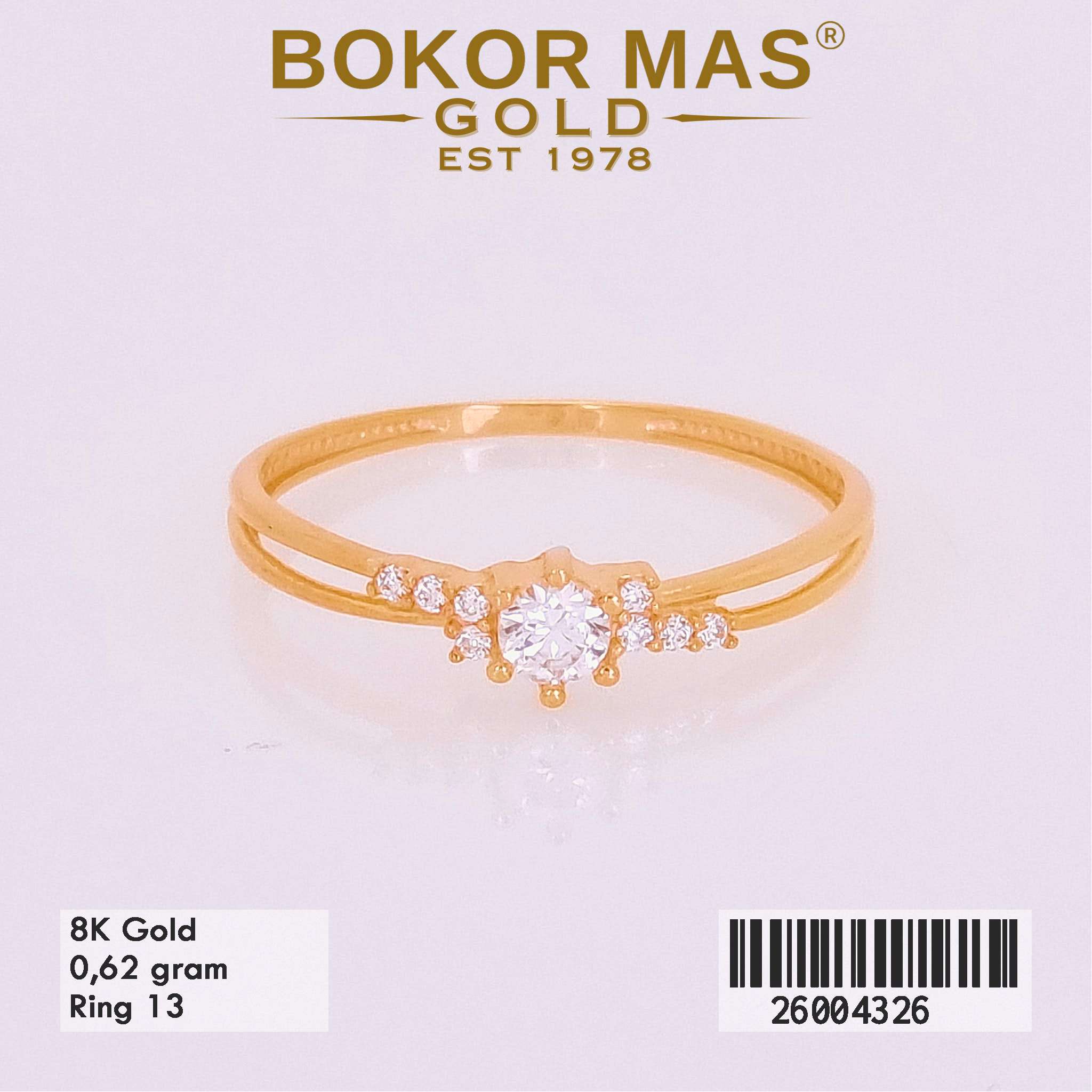  Cincin Variasi Elora Permata -  26004326 - 8K