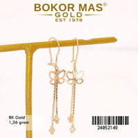 Anting Emas Desi Gantung Variasi Juntai - 24052149 - 8K