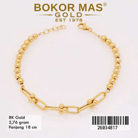 Gelang Rantai Bola-Bola Variasi Tiff - 26034817 - 8K