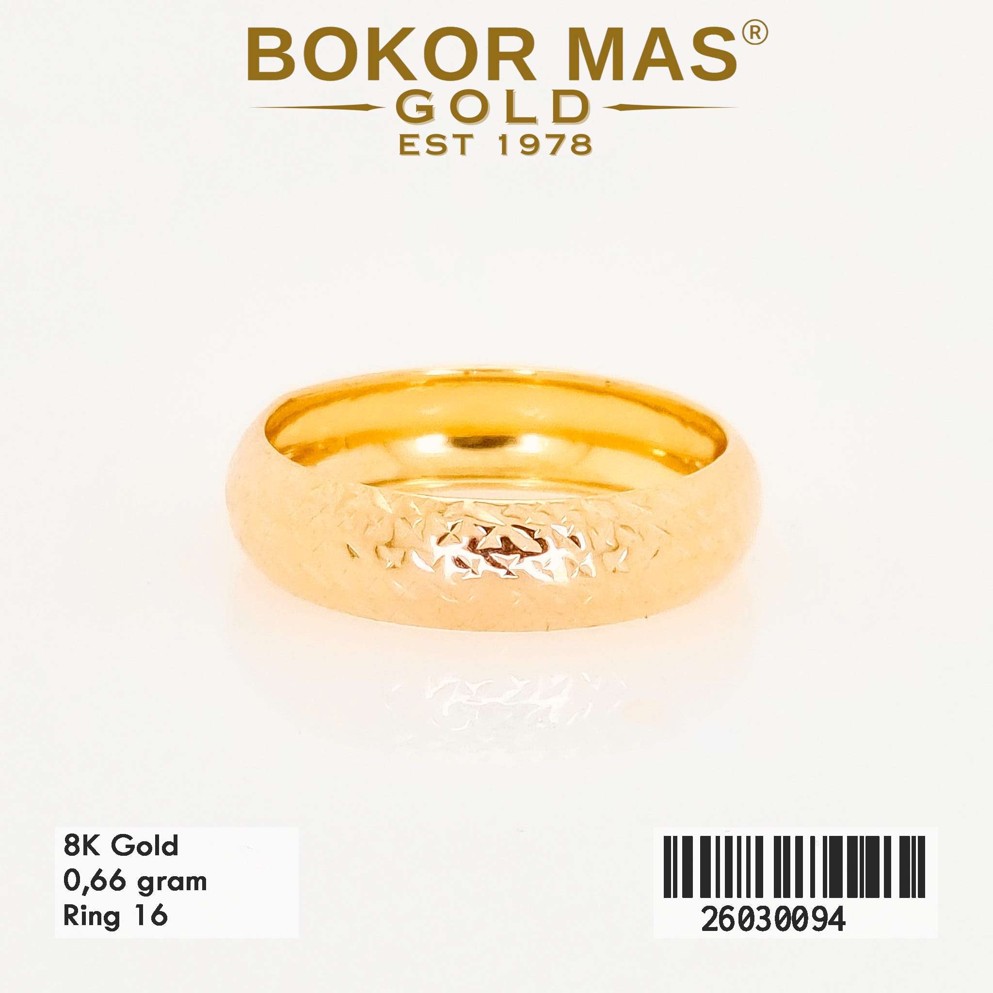  Cincin Variasi Bangkok Sisik Naga - 26030094 - 8K