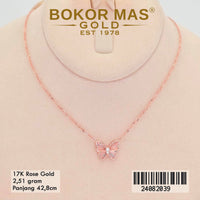 Kalung Emas  Variasi kupu-kupu - 24082039 - 17K