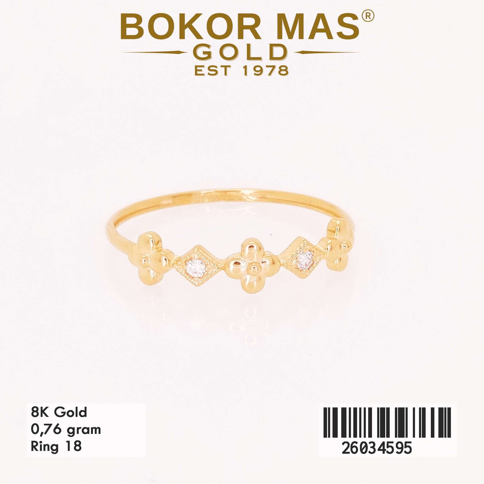  Cincin Variasi Permata -  26034595 - 8K