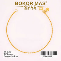 Gelang Emas Tambang Plintir - 25048318 - 8K