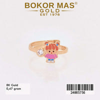 Cincin Emas  Anak Pink Cute - 24085756 - 8K