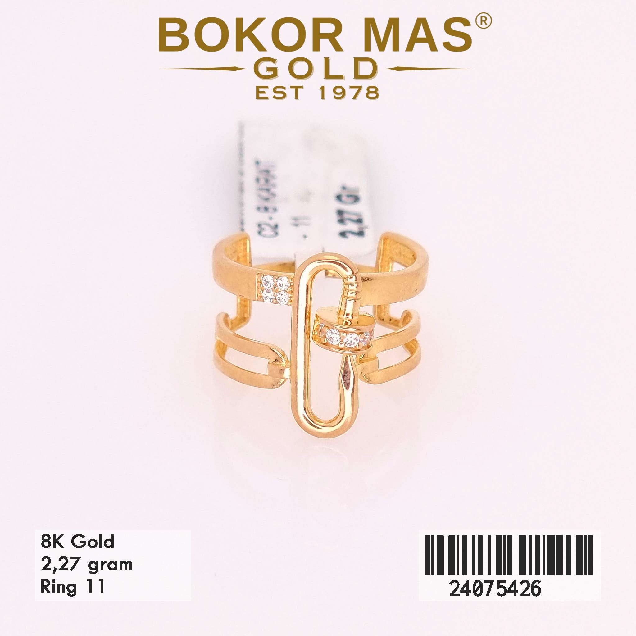 Cincin Variasi Permata - 24075426 - 8K