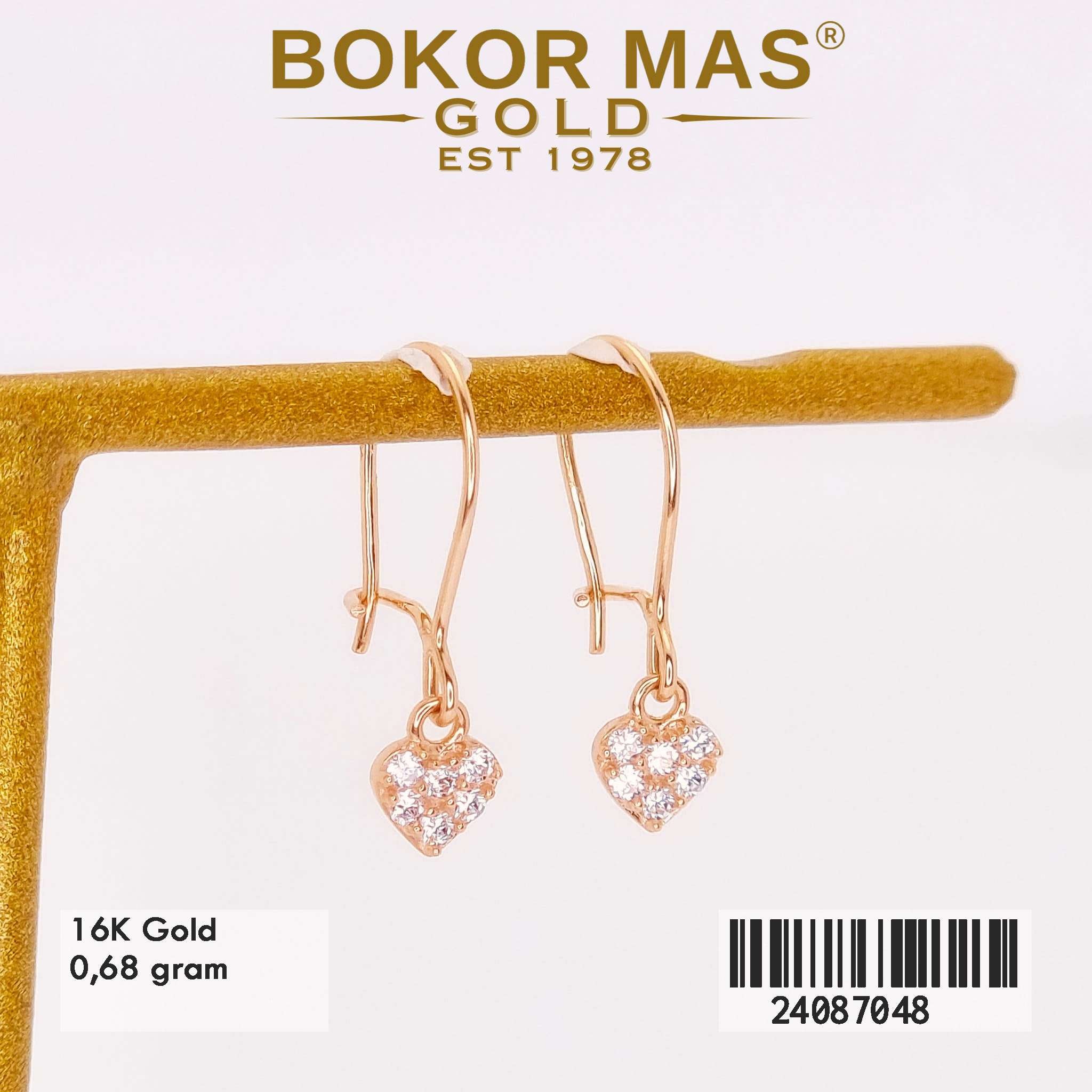 Anting Desi Love Variasi Permata  - 24087048 - 16K