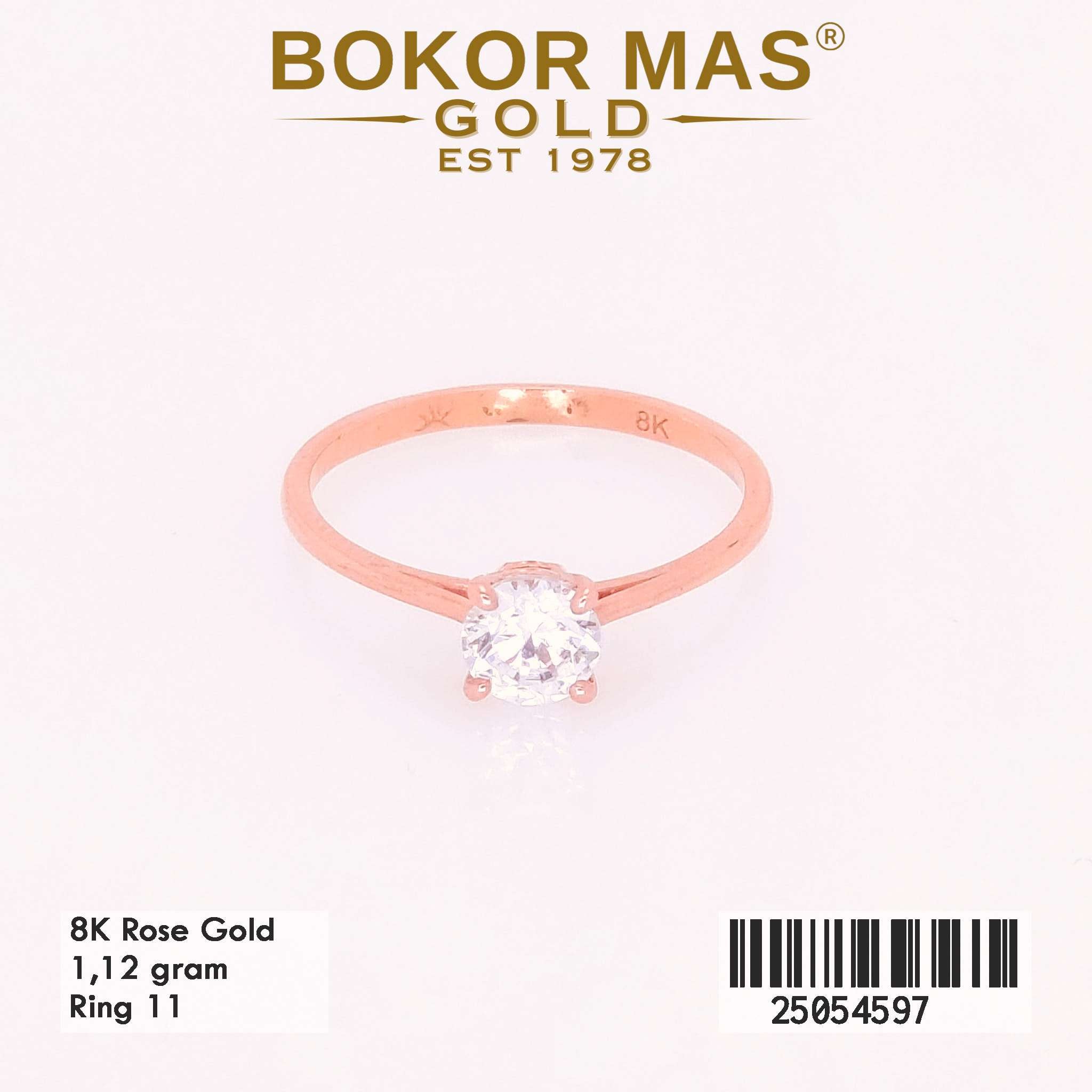Cincin Emas Variasi Permata - 25054597 -8K
