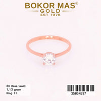 Cincin Emas Variasi Permata - 25054597 -8K