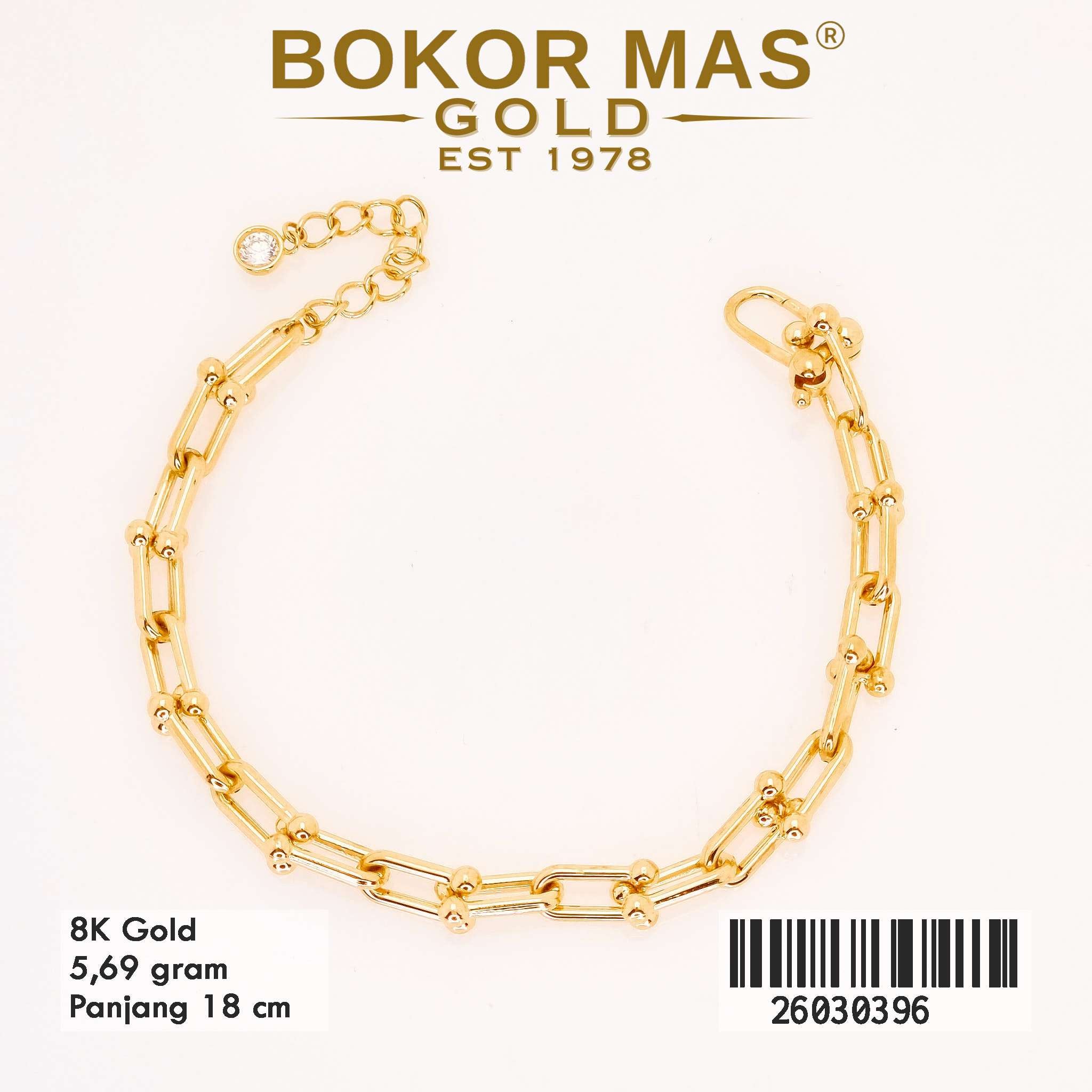  Gelang Rantai Variasi Tiff - 26030396 - 8K