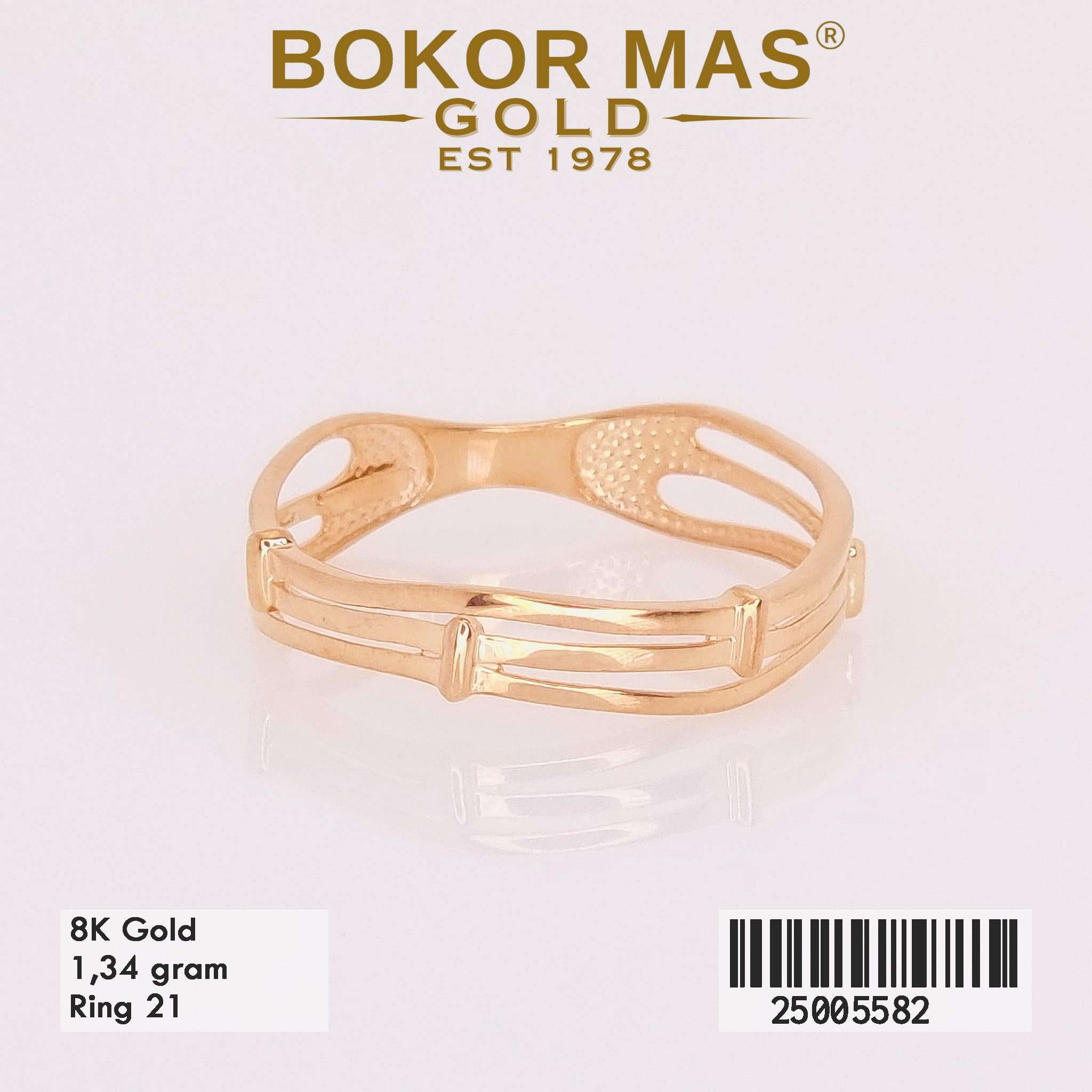 Cincin Variasi Gelombang - 25005582 - 8K