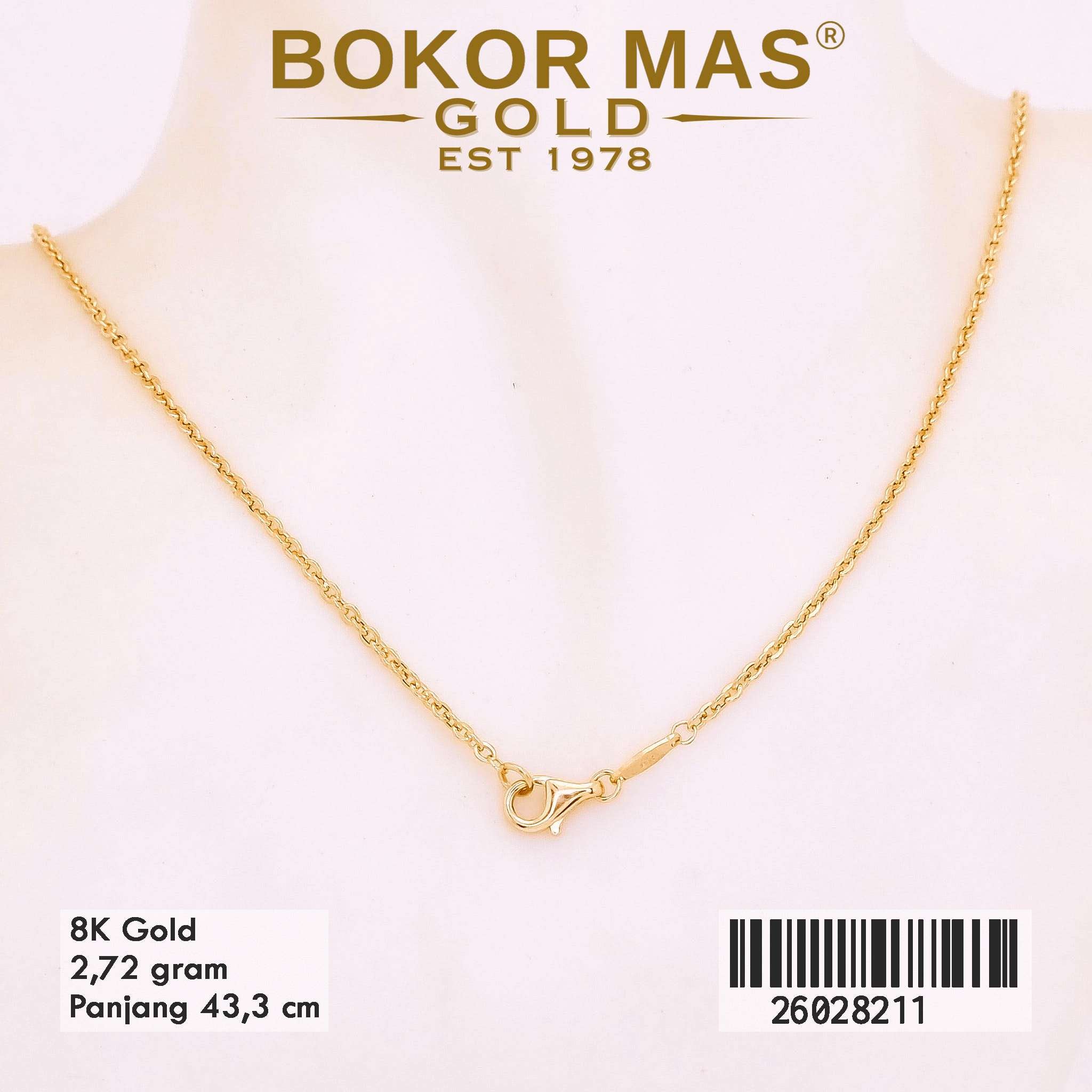 Kalung Variasi Diva Juntai -  26028211 - 8K