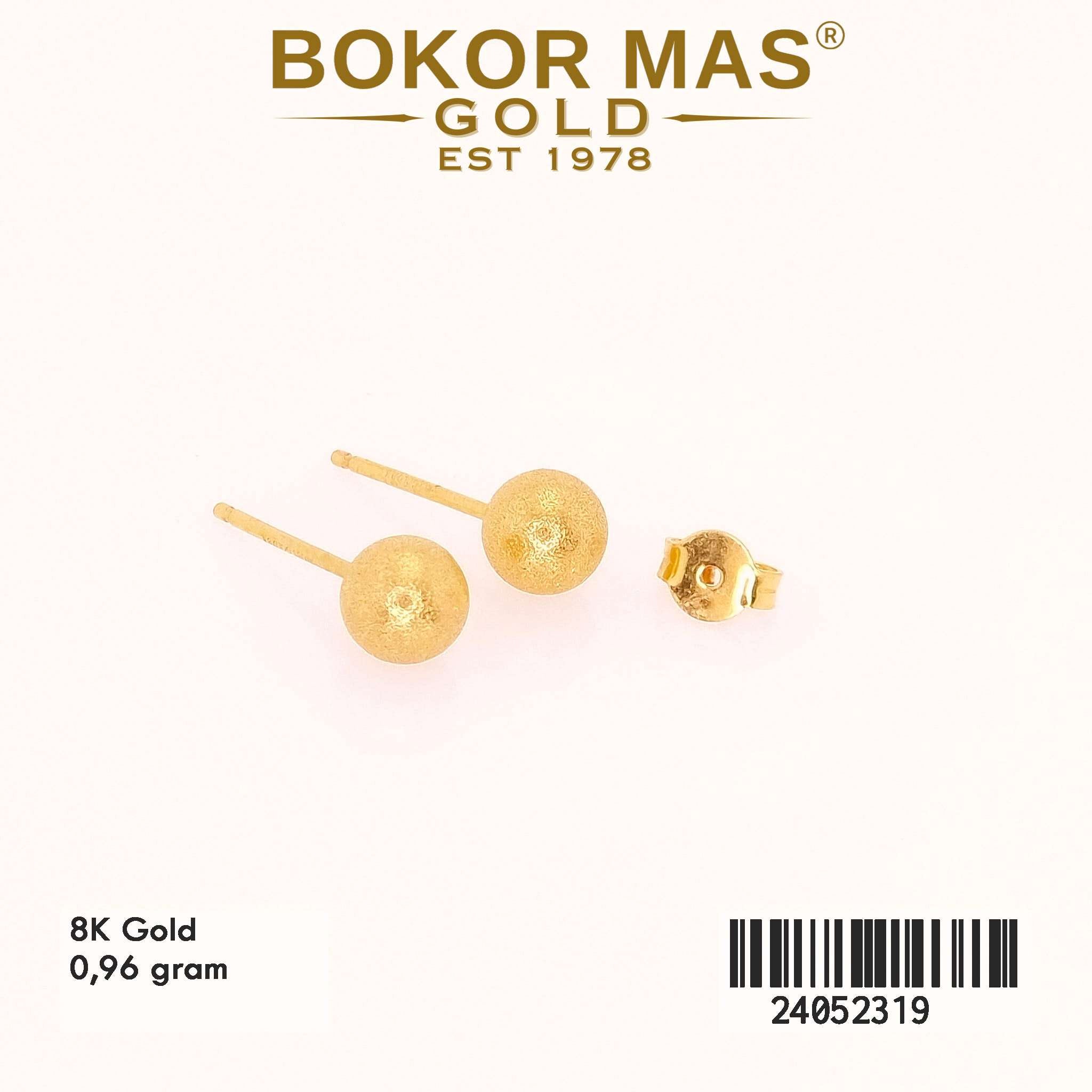 Giwang Tusuk Variasi Boba - 24052319 - 8K