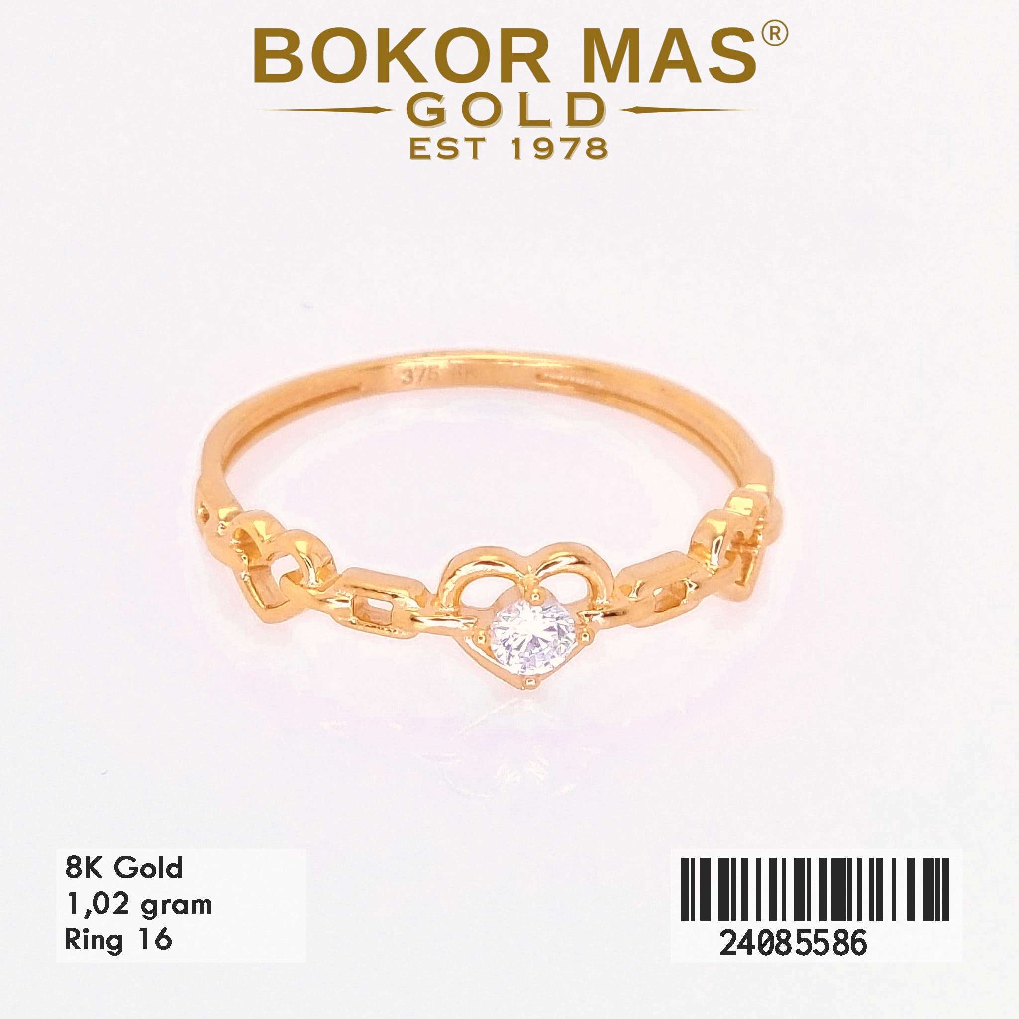 Cincin Variasi Permata - 24085586 - 8K