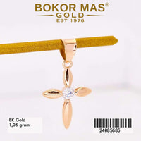Liontin Emas  Variasi Salib - 24085686 - 8K
