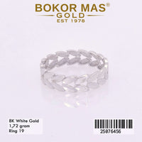 Cincin Daun Variasi Tanpa Permata - 25076456 - 8K