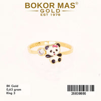 Cincin Anak Variasi Boneka Panda - 26030086 - 8K