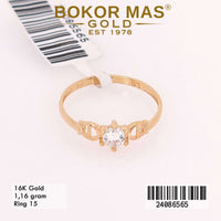 Cincin Emas  Variasi Permata - 24086565 - 16K