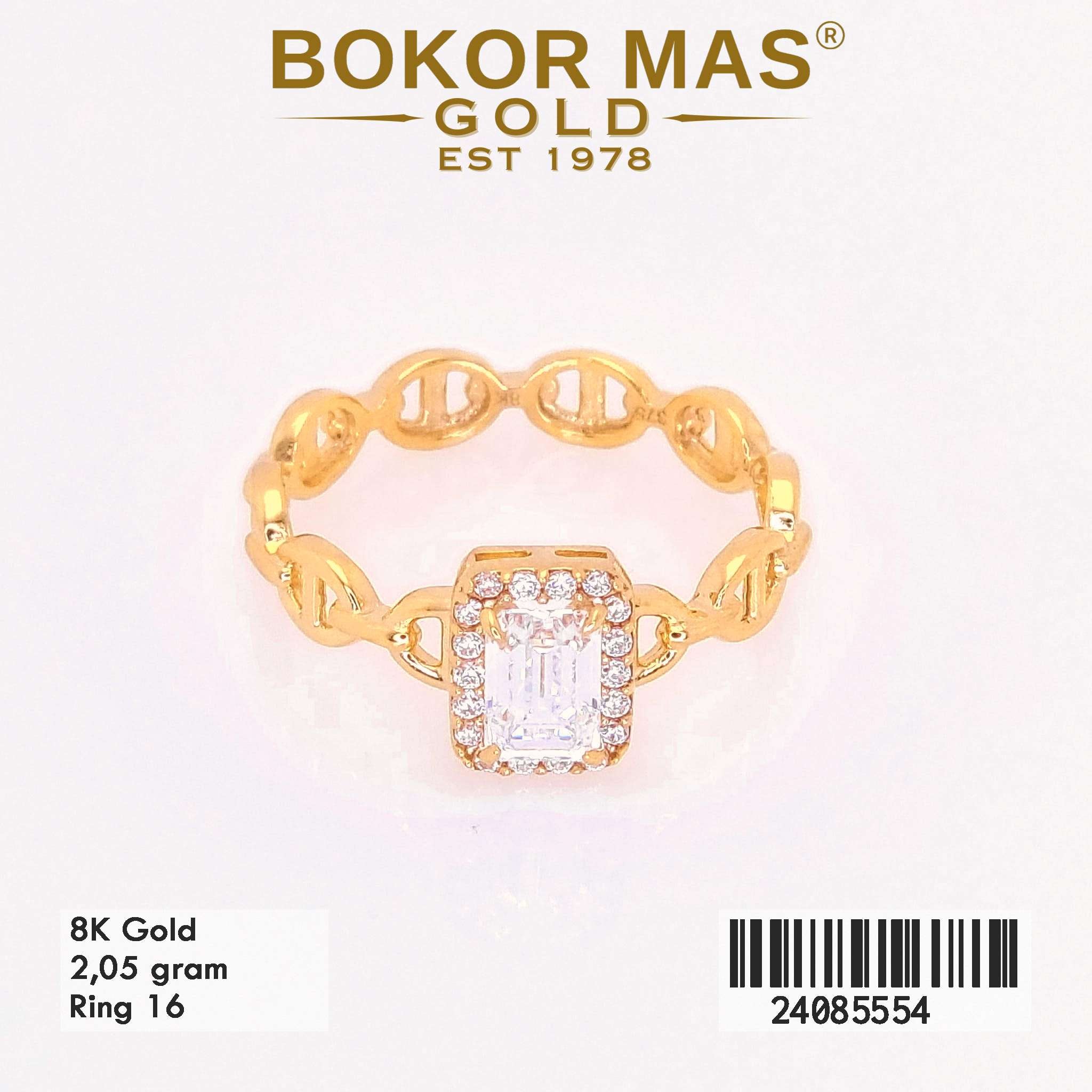 Cincin Variasi Permata - 24085554 - 8K
