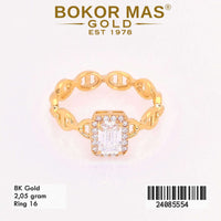 Cincin Emas  Variasi Permata - 24085554 - 8K
