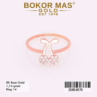 Cincin Variasi Ceri Permata - 25054576 - 8K