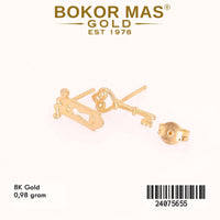 Giwang Emas Tusuk Kunci - 24075655 - 8K