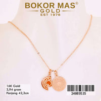 Kalung Emas Siyem Variasi Model Tanpa Permata - 24089535 - 16K