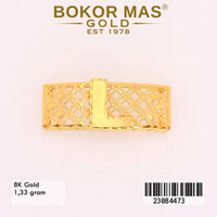 Charm Emas Variasi Tanpa Permata - 23084473 - 8K