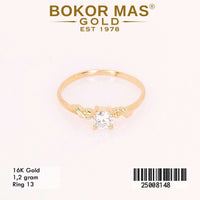 Cincin Emas  Variasi Batu Permata - 25008148 - 16K