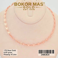 Kalung  Emas Variasi Hermei - 24082024 - 17K