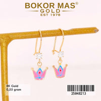 Anting Emas Desi Variasi Mainan Gantung - 25048213 - 8K