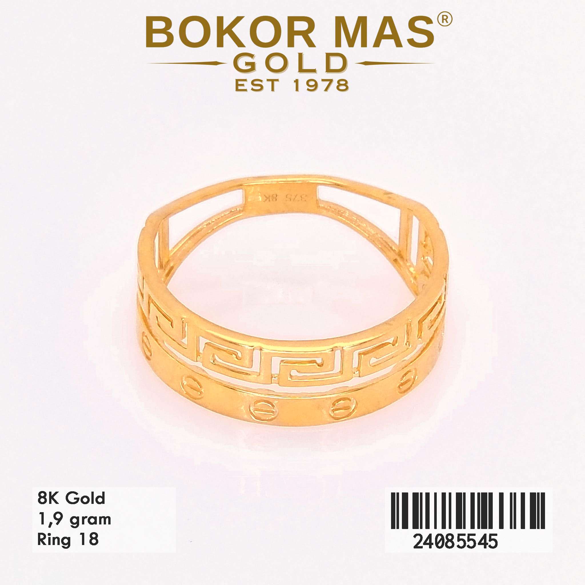 Cincin Variasi Tanpa Permata - 24085545 - 8K