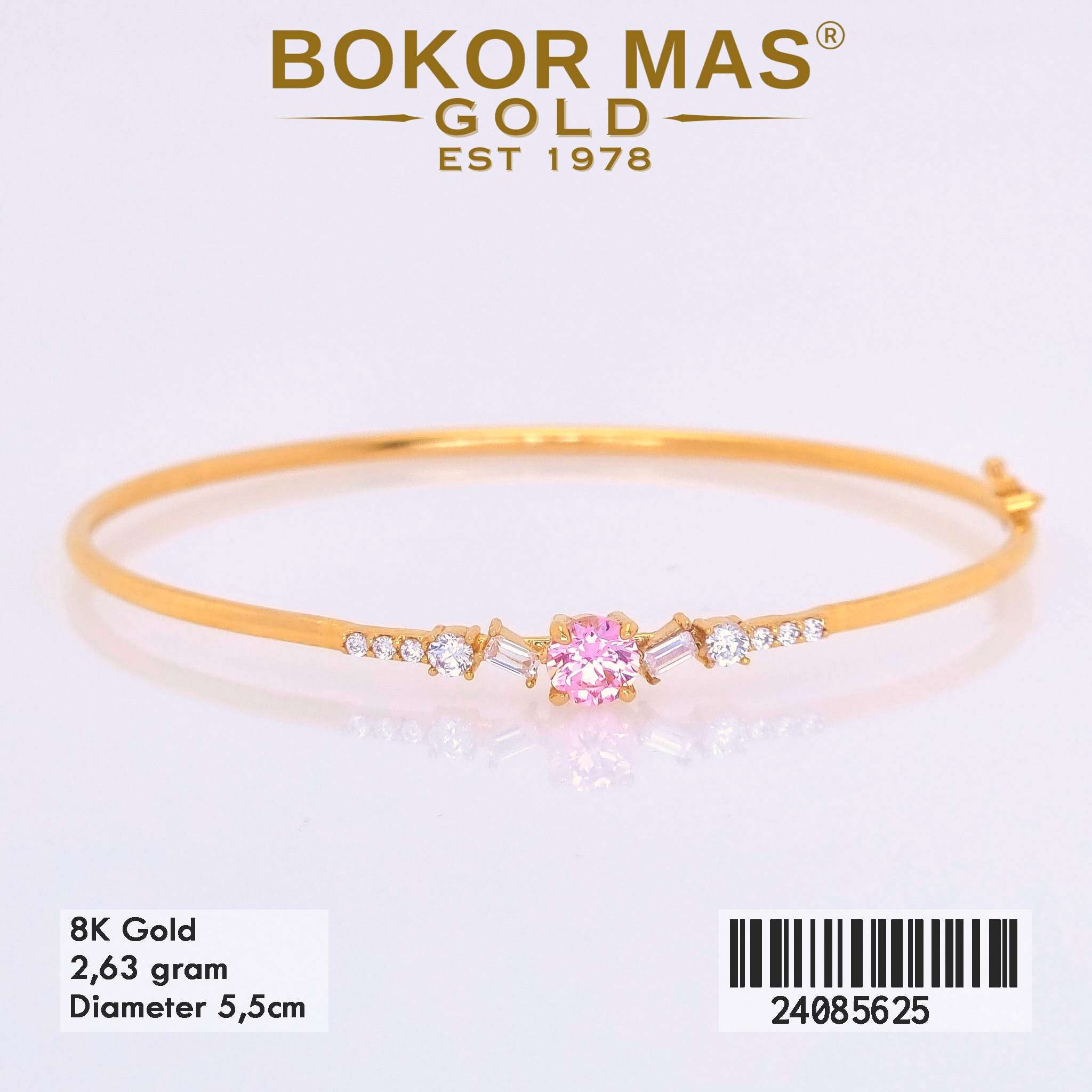 Gelang Bangkok Variasi Permata Warna - 24085625 - 8K