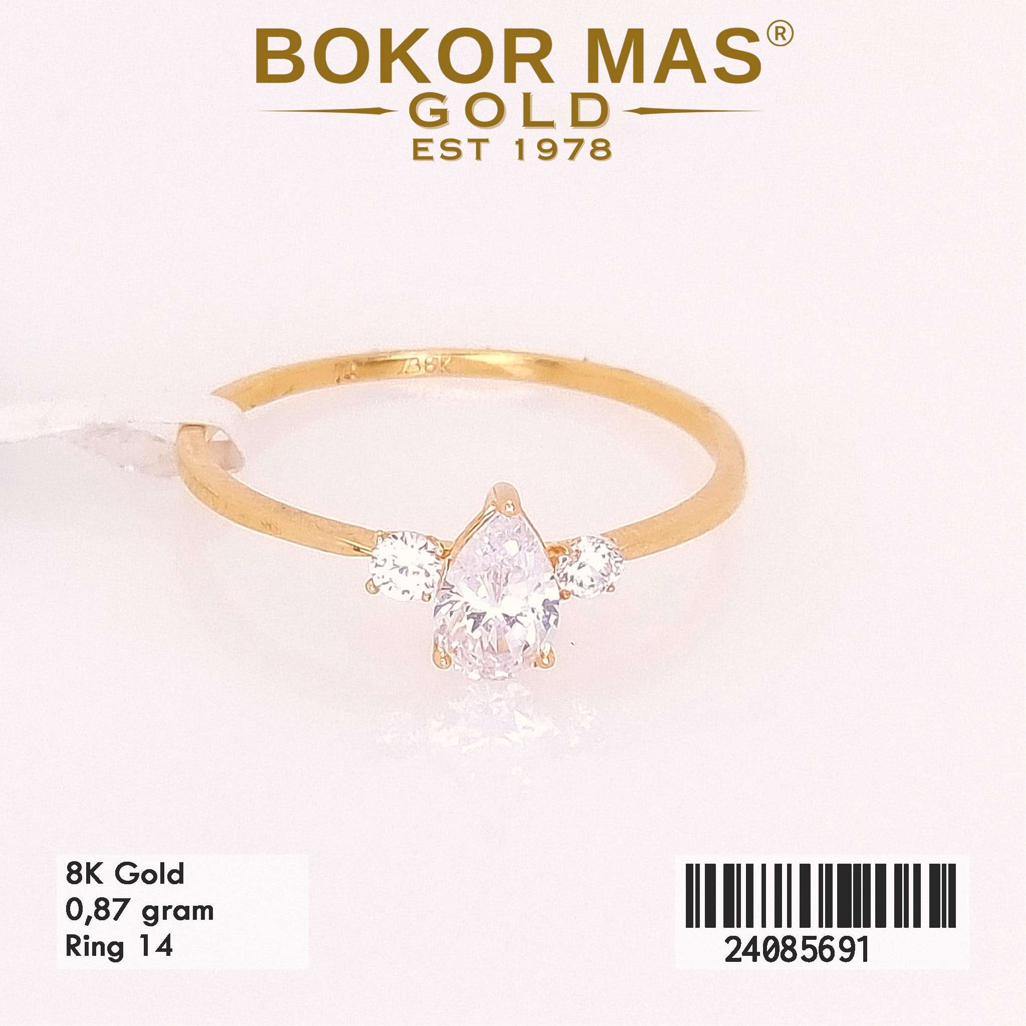 Cincin Variasi Permata Dew - 24085691 - 8K