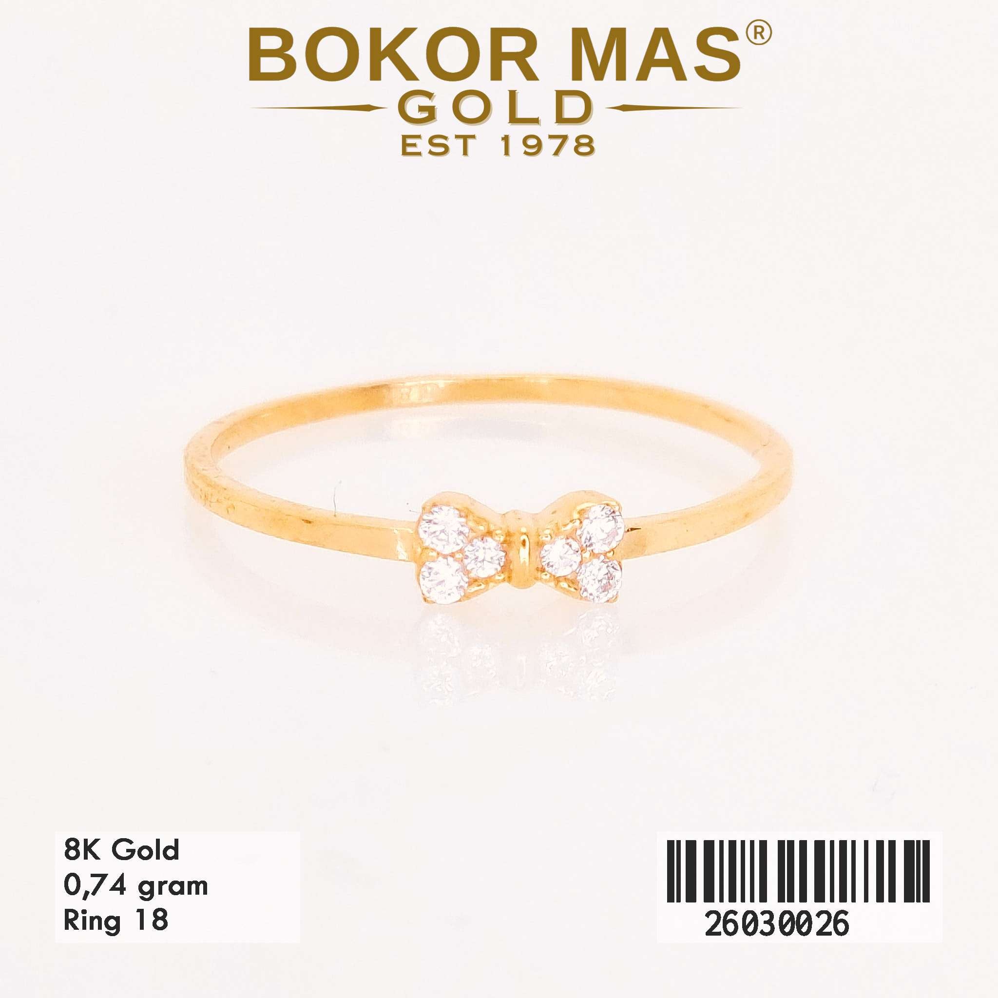  Cincin Variasi Pita - 26030026 - 8K