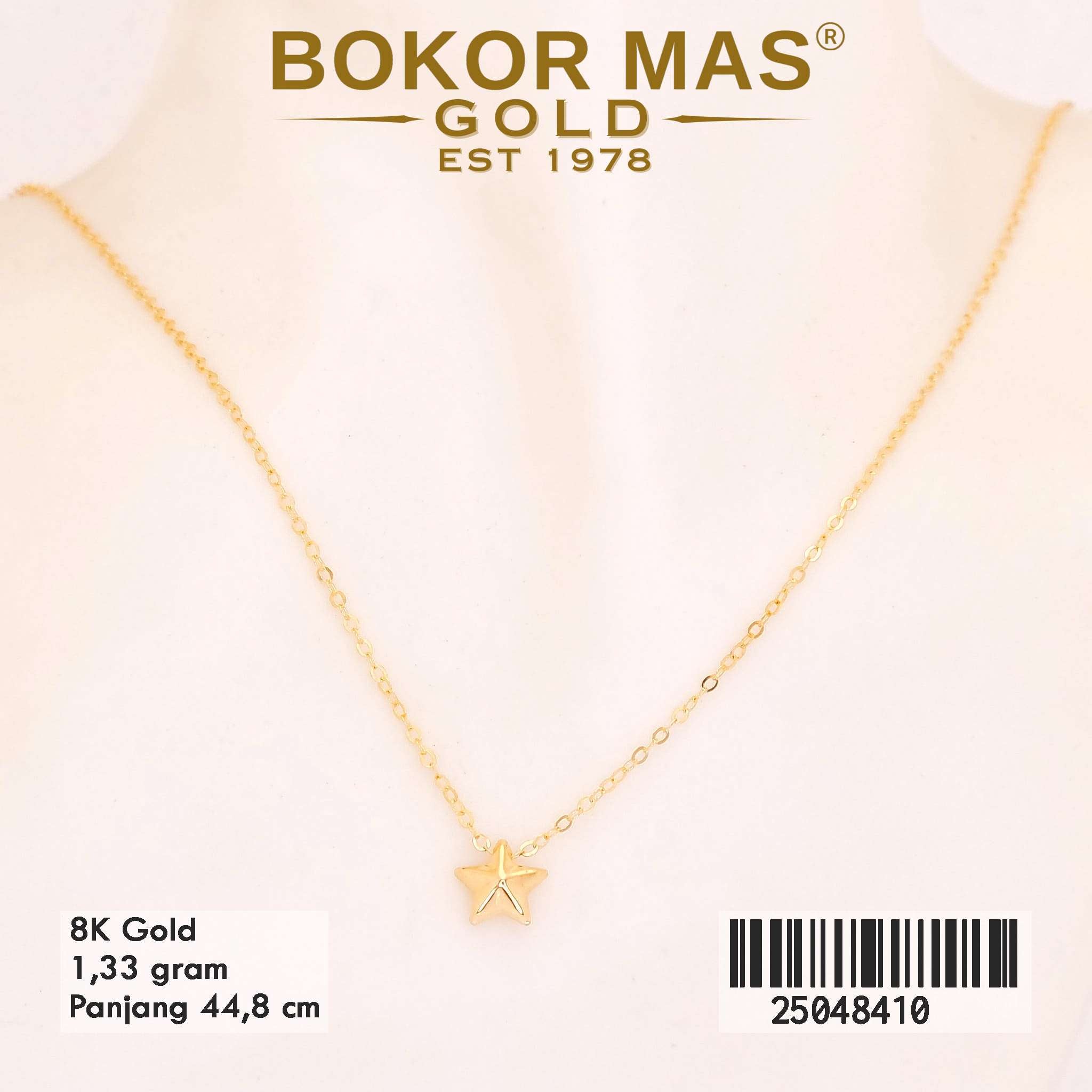 Kalung Siyem Variasi Bintang - 25048410 - 8K