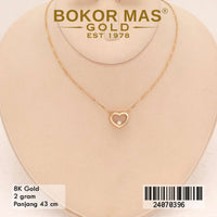 Kalung Emas Siyem Variasi Love - 24070396 - 8K