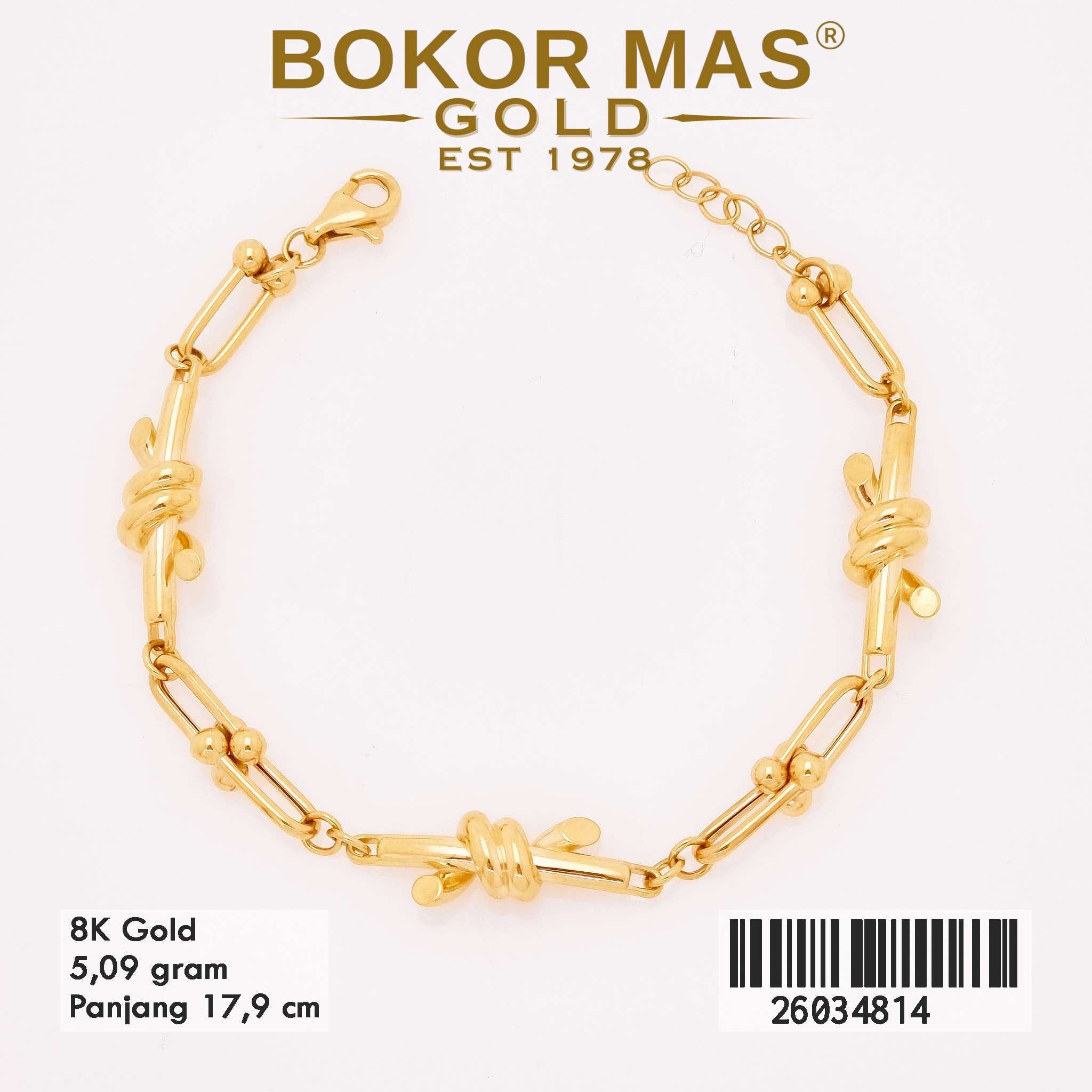  Gelang Rantai Variasi Tiff -  26034814 - 8K