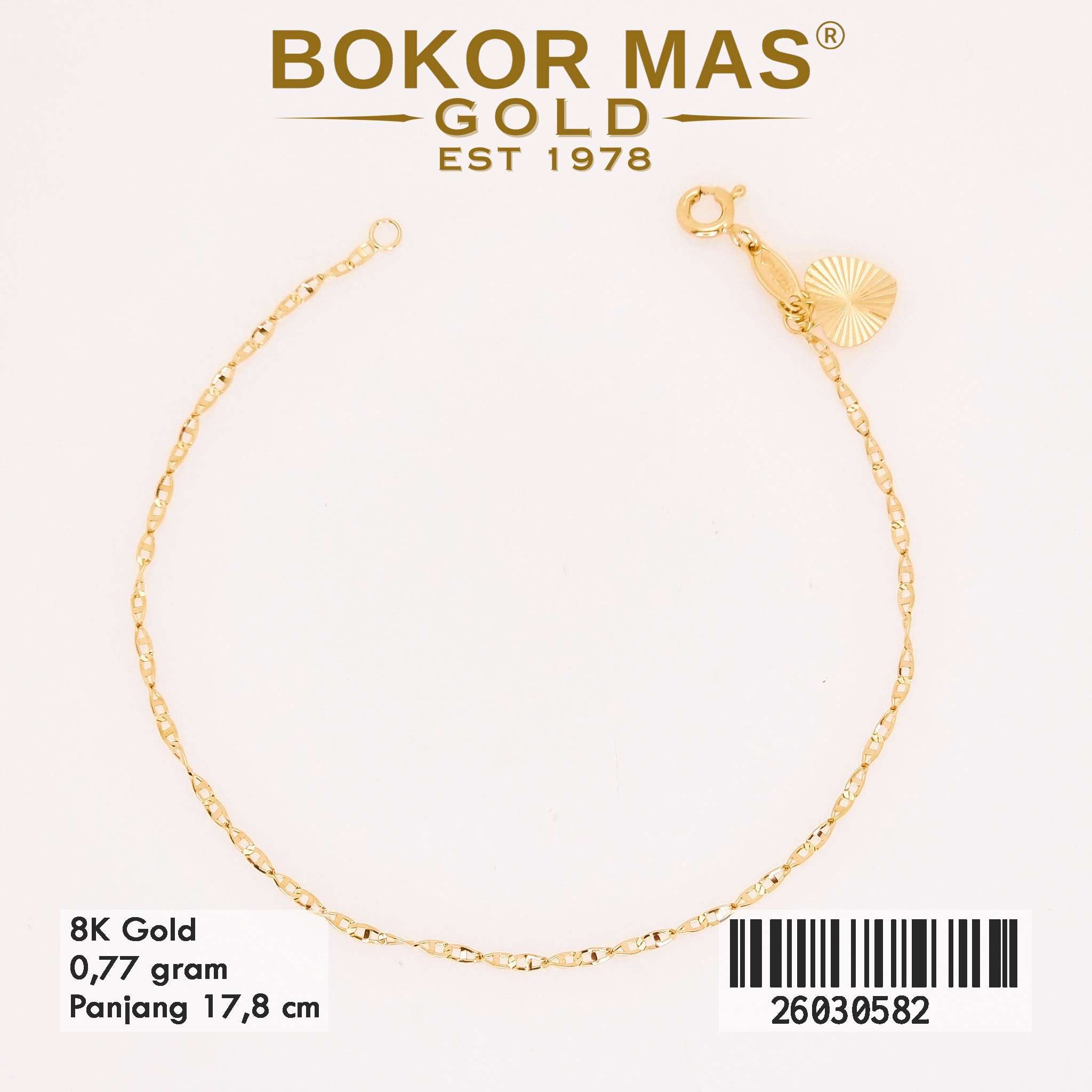  Gelang Rantai Model Variasi - 26030582 - 8K