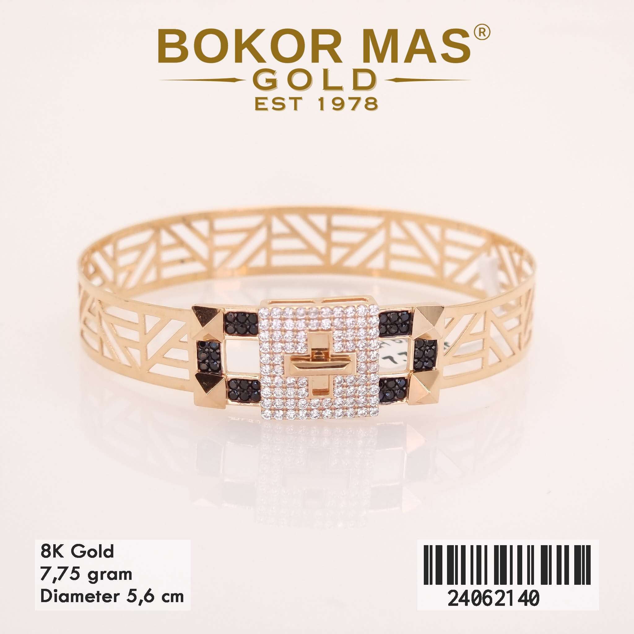 Gelang Bangkok Variasi Permata - 24062140 - 8K