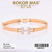 Gelang  Emas Bangkok Variasi Permata - 24085628 - 8K