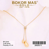 Kalung Variasi Liontin Btg Juntai -  26028313 - 8K