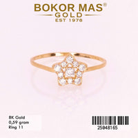Cincin Emas Variasi Bintang - 25048165 - 8K