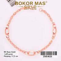 Gelang Emas Rantai Variasi Hermei - 25054626 - 8K