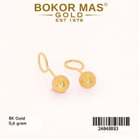 Anting Emas Toge Variasi Boba - 24048883 - 8K