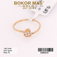 Cincin Emas  Apel Variasi Permata - 24086543 - 16K